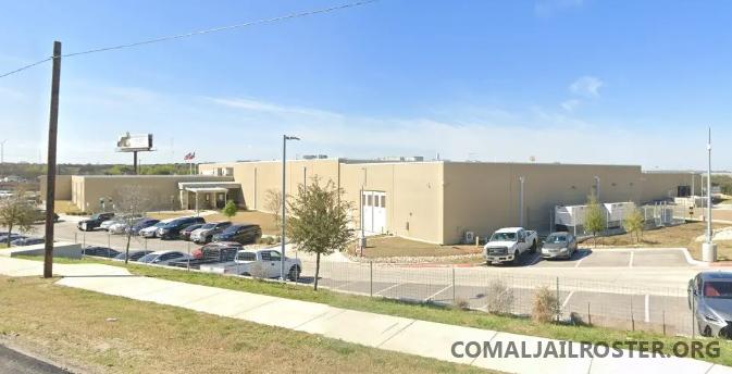 Comal County Jail Inmate Roster Search, New Braunfels, Texas
